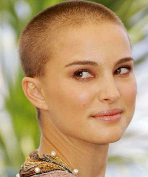 Women Celebrities With Shaved Heads 